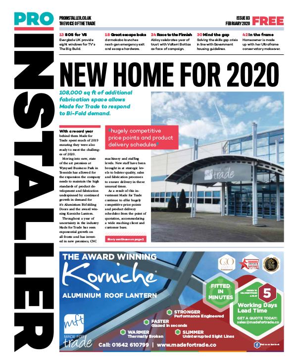 Pro Installer February 2020 - Issue 83