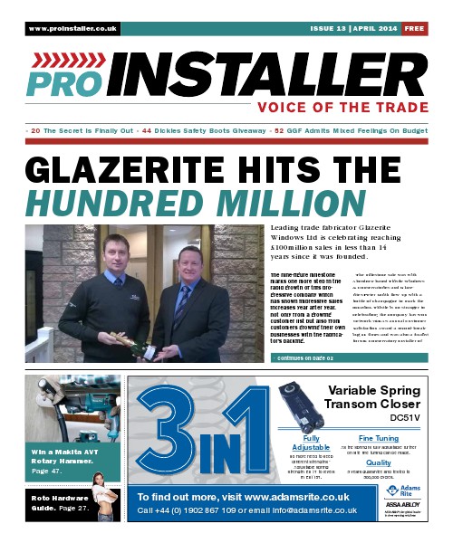 Pro Installer April 2014 - Issue 13