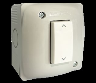 Geba Master Rocker Switch for industrial door control (230V, 16 Amp)