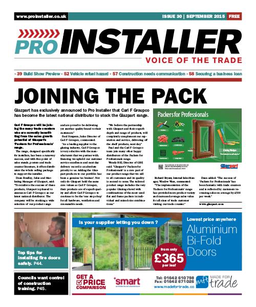 Pro Installer September 2015 - Issue 30