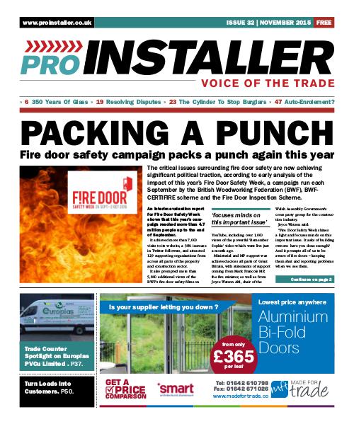 Pro Installer November 2015 - Issue 32