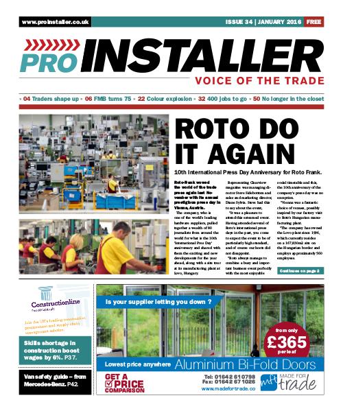 Pro Installer January 2016 - Issue 34