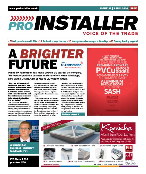 Pro Installer April 2016 - Issue 37