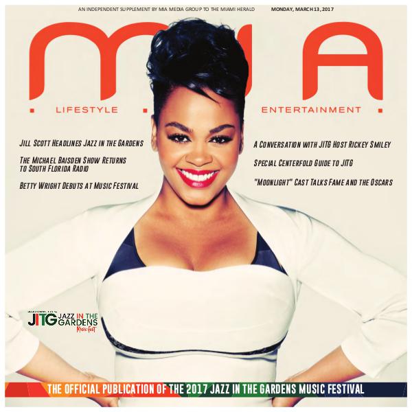 MIA Magazine Jazz In The Gardens Issue 2017