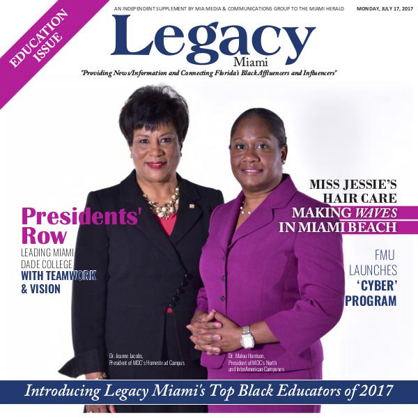 2017 Miami: Top Black Educators Issue