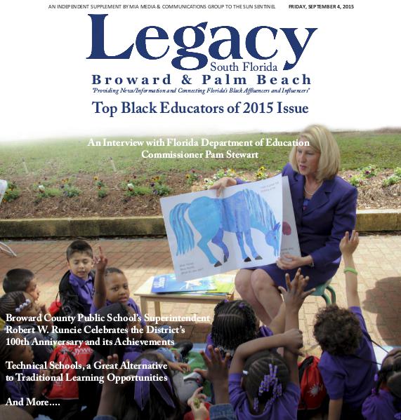 2015 South Florida: Top Black Educators Issue