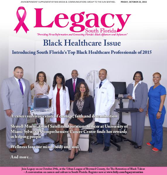 Legacy 2015 South Florida: Black Health Care Issue