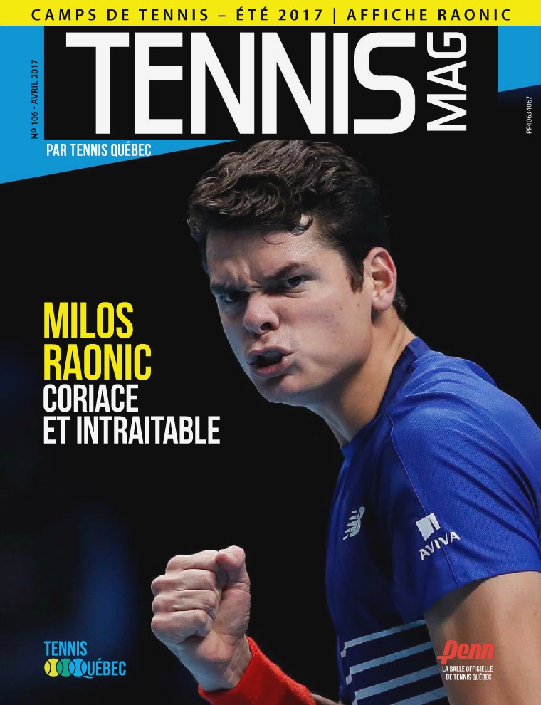 Tennis-mag #106 - Avril 2017 Tennis-mag#106 - Avril 2017