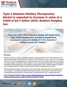 Type 2 Diabetes Mellitus Therapeutics Market 2022