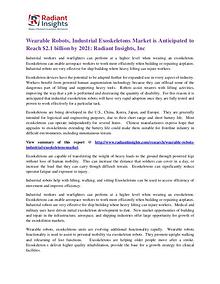 Wearable Robots, Industrial Exoskeletons Market 2021