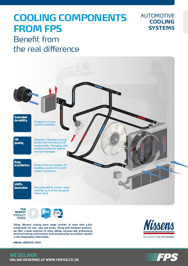 FDrive Nissens cooling components from FPS