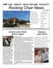 Ash Grove Healthcare Facility's Rocking Chair News