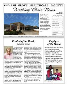 Ash Grove Healthcare Facility's Rocking Chair News