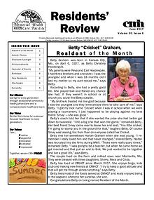 CMHCF Residents' Review