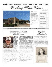 Ash Grove Healthcare Facility's Rocking Chair News