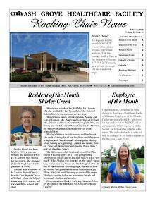 Ash Grove Healthcare Facility's Rocking Chair News