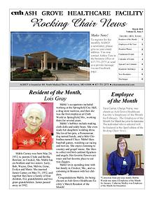 Ash Grove Healthcare Facility's Rocking Chair News