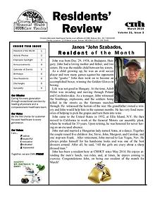 CMHCF Residents' Review