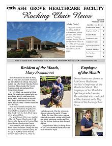 Ash Grove Healthcare Facility's Rocking Chair News