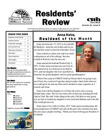 CMHCF Residents' Review