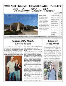 Ash Grove Healthcare Facility's Rocking Chair News