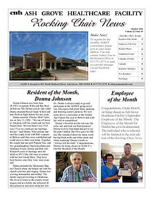 Ash Grove Healthcare Facility's Rocking Chair News