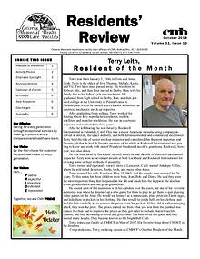 CMHCF Residents' Review