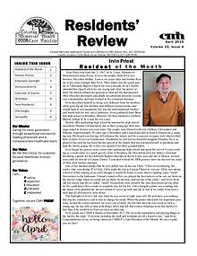 CMHCF Residents' Review