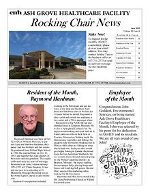 Ash Grove Healthcare Facility's Rocking Chair News