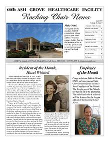 Ash Grove Healthcare Facility's Rocking Chair News