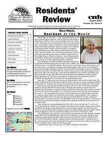 CMHCF Residents' Review