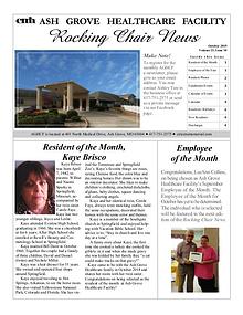 Ash Grove Healthcare Facility's Rocking Chair News