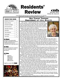 CMHCF Residents' Review