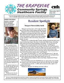 Community Springs Healthcare Facility's The Grapevine