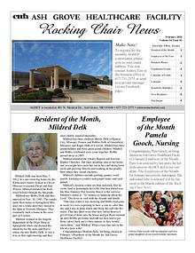 Ash Grove Healthcare Facility's Rocking Chair News