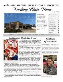 Ash Grove Healthcare Facility's Rocking Chair News