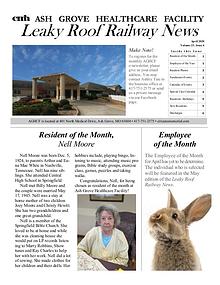 Ash Grove Healthcare Facility's Rocking Chair News