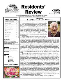 CMHCF Residents' Review