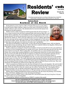 CMHCF Residents' Review