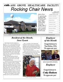 Ash Grove Healthcare Facility's Rocking Chair News