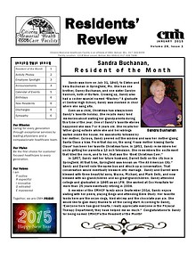 CMHCF Residents' Review