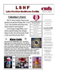 Lake Stockton Healthcare Facility eNewsletter