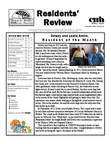 CMHCF Residents' Review