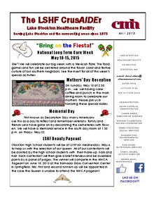 Lake Stockton Healthcare Facility eNewsletter