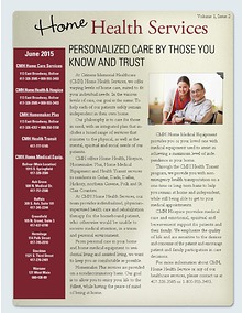 Home Health Services eNewsletter