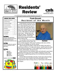 CMHCF Residents' Review