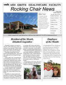 Ash Grove Healthcare Facility's Rocking Chair News