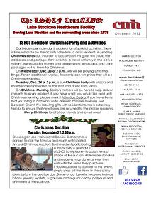 Lake Stockton Healthcare Facility eNewsletter