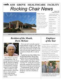 Ash Grove Healthcare Facility's Rocking Chair News