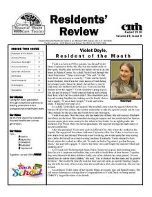 CMHCF Residents' Review